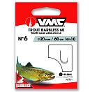 Купить VMC AVM340161 безбородый связанный крючок Trout 9336 60 cm Nickel 4 7ft.ru в интернет магазине Семь Футов