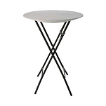 Lifetime 80362 Cocktail Складной стол  White / Grey 110x84 cm