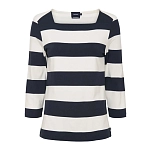 Sea ranch 21-6-128-4005-xs Футболка с рукавом 3/4 Piper U Neck Dark Navy / Pearl 30x25x2