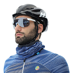 UYN O102333-K659-UNI Шарф-хомут Wave Голубой  Vibrant Blue