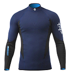 Zhik DTP-0520-M-NVY-XSS Microfleece™ V Неопреновая футболка с длинным рукавом Голубой Dark Blue XS
