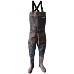 Sert SEVBN2123-44/45 ПВХ-болотники Luxe Коричневый Black / Grey / Green EU 44-45