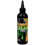 Pro elite baits C8434197 Fulminow Cream Scopex 200ml Добавки для жидкой приманки Золотистый Black