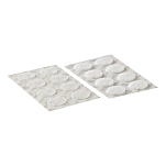 Velcro g99058 Круглый стандартный самоклеящийся фиксатор White 13x8x5 16 mm