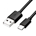 MyWay MWUSC0019 USB-кабель к Type C 2.1A 1M Черный  Black
