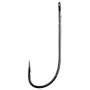 Купить Gamakatsu 147524-00100-00000-00 Worm 36NS Крючки С Одним Глазком Серый Black 1/0  7ft.ru в интернет магазине Семь Футов
