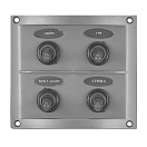 Купить Plastimo 175531 4 Панель переключателей рычагов Grey 7ft.ru в интернет магазине Семь Футов