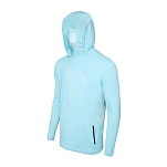 Pelagic 1015243013-TAB-XL Футболка с длинным рукавом с защитой от ультрафиолета Exo Tech Solid Tahiti Tahiti Blue XL