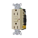 Купить Hubbell 36-GFRST52MI Двухместная розетка 125 В GFCI 15A Бежевый Ivory 7ft.ru в интернет магазине Семь Футов