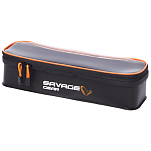 Savage gear 74156 Футляр для приманки WPMP 2.6L Черный Black / Green / White 330 x 100 x 80 mm 