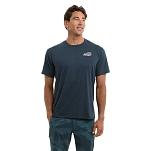 Pelagic 1014253001-dyn-xxl Футболка с коротким рукавом Freespool Get Hooked Dark Navy 30x20x5 2XL