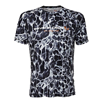 Savage gear SVS73902 Футболка с коротким рукавом Night UV Многоцветный Black Waterprint 2XL