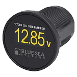 Blue sea systems BSS1733 Mini Oled 12-24V Цифровой вольтметр Black / Bronze 29 mm