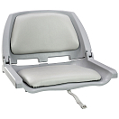 Кресло складное мягкое TRAVELER, цвет серый/серый Springfield 1061100C