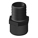 Купить Trudesign 1804963 38 mm Резьбовой соединитель для шланга Black 1 1/4´´ 7ft.ru в интернет магазине Семь Футов