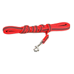 Julius k-9 218GM-R-S5 Прорезиненный поводок 14 Mm  Red 14 mm x 5 m
