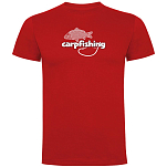 Kruskis CA65500460K038 Футболка с коротким рукавом Carpfishing Красный Red XL