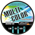 Asari LANM100070 Разноцветный 1000 M Линия Многоцветный Multicolor 0.700 mm 