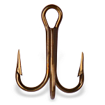 Mustad 3551-BR-4-336-UNIT 3551 BR Крюк Черный  Brown 4
