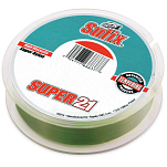 Sufix ASU470699 Super 21 300 m Монофиламент Бесцветный Lo Vis Green 0.140 mm 