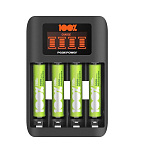 Gp batteries GD148 Peakpower Super Fast 1000 Mah Зарядное устройство для аккумуляторов 4 единицы Золотистый Multicolor