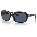 Купить Costa 06S9041-90410658 поляризованные солнцезащитные очки Gannet Shiny Black Hibiscus Gray 580P/CAT3 7ft.ru в интернет магазине Семь Футов