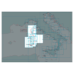 Istituto idrografico 100045 Capo Carbonara-Capo Spartivento Морские карты Бесцветный