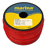 Marina performance ropes 0500.25/RO5 Dynamic 25 m Веревка Бесцветный Red 5 mm 