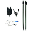Купить Carp spirit 34CSACC490020 Set Сигнализация Укуса Черный 7ft.ru в интернет магазине Семь Футов