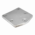 Super marine ANOAH414 Zeus Алюминиевый пластинчатый анод  Grey