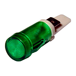 Pros NPE-673 LED 5.5 mm Green 12/24V DC Индикатор  Black