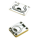 Talamex 43601255 Подъемное кольцо Серебристый Stainless Steel 55 x 77 mm 