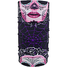 Купить Zan headgear 25020122 Шарф-хомут Motley Голубой  Sugar Skull 7ft.ru в интернет магазине Семь Футов