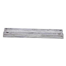 Купить Super marine ANOAH439 Mercury 40HP V6 135-15 Verado Прямой алюминиевый пластинчатый анод  Grey 194 x 51 x 12 mm 7ft.ru в интернет магазине Семь Футов