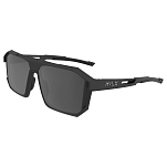 HILX Juggernaut / Matt Solid Black / Black Polarized Lens