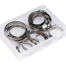 V4A Ассортиментная коробка / хомуты / 25-70 мм / 16 шт.