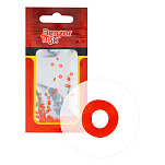 Benzar mix 79014506 Silicone Instant Приманки Бесцветный Red 6 mm