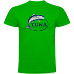 Kruskis CA65500183C065 Футболка с коротким рукавом Tuna Fishing Club Зеленый Green S