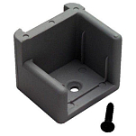 T-h marine 232-DS1RDP Правый понтон Anti-Rattle Дверной ограничитель Серый Grey