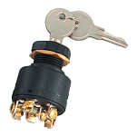 A.a.a. 3939155 10A 12V 4 Позиции 7 Терминалы Стартер Ключ Золотистый Black