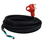 Valterra 800-A103025END кабель питания мужской 7.62 m Black 30A