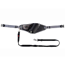 Купить Freedog 10140003 Dog Walk Jogging Belt Поводок Черный Black 7ft.ru в интернет магазине Семь Футов