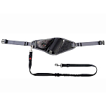 Freedog 10140003 Dog Walk Jogging Belt Поводок Черный Black