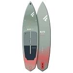 Fanatic 33250-1506-c55-11´2´´ Надувная доска для падлбординга Isup blitz air slt 11´2´´ Green / Red 89x50x24 341.4 cm