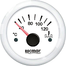 Купить Recmar RECKY14304 40-120ºC Индикатор температуры воды Белая White 51 mm  7ft.ru в интернет магазине Семь Футов