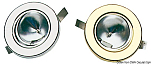 Recess light pol.brass 13.502.10