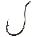 Купить Mikado HS11007-6/0-BN Sensual Beak Крючки С Одним Глазком Серебристый Black Nickel 6/0  7ft.ru в интернет магазине Семь Футов