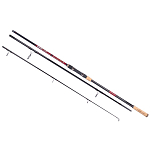 Mikado WAA849-390-3.0 Milestone Tri-Carp Удочка Для Ловли Карпа Черный Black / Red 3.90 m 
