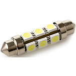 Sea-dog line 354-4424391 8 Led All Around Festoon 0.7W Лампочка Серебристый 12V