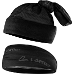 Loeffler 27315-990-OS Шарф-хомут Черный  Black / Black